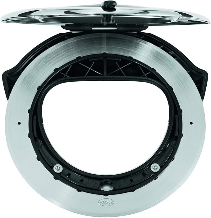 Rösle Stainless Steel Ergonomic Pizza Wheel, One Size, (12717)