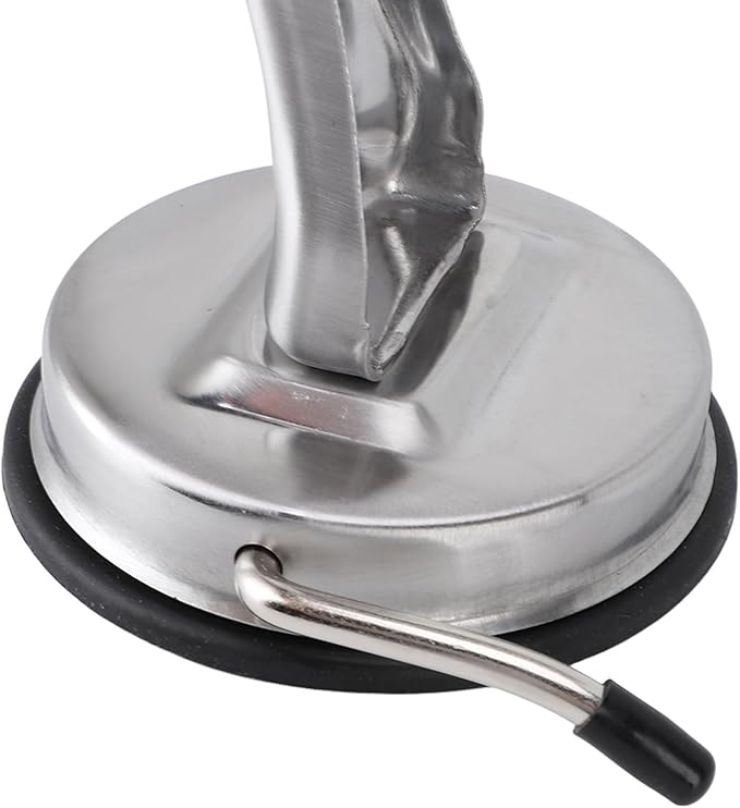 Manual Cheese Grater Stainless Steel Kitchen Hand Crank Grinder with 5 Interchangeable Blades and Handle for Vegetable Nut Potato (Silver)