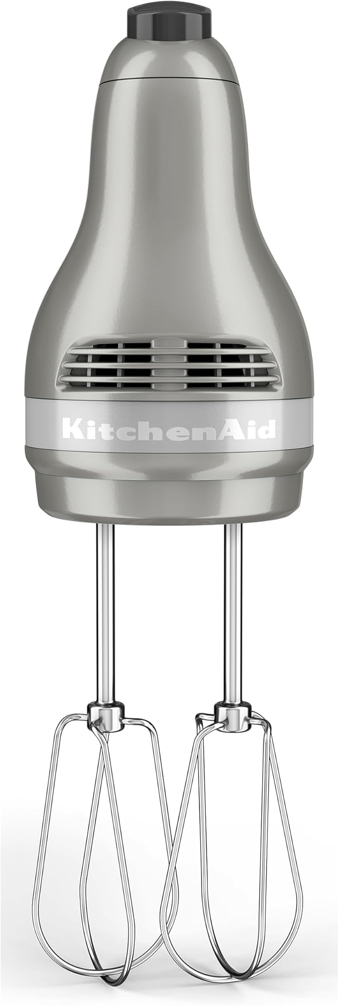 KitchenAid 5 Cup Food Chopper - KFC0516, Contour Silver & 5-Speed Ultra Power Hand Mixer - KHM512, Contour Silver