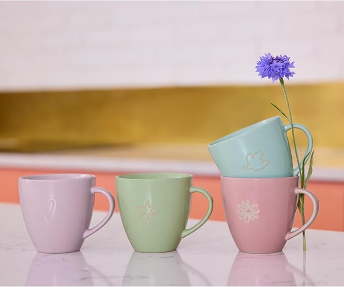 Tilly Ramsay Bowl 17cm 6.7in Blue Set of 4