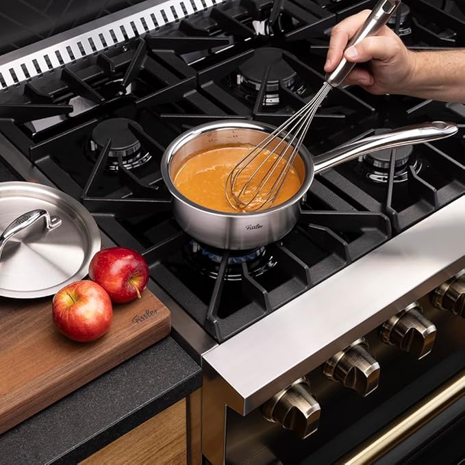 Fissler M5 Pro-Ply 5-ply Stainless Steel Saucepan, 1.5 Quart