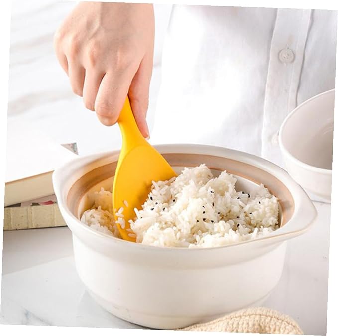 Silicone Kitchenware Non-stick Cooking Utensils with Storage Bucket Heat Resistant Kitchen Tools for Frying Braising Stirring Dishwasher Safe Cooking Supply