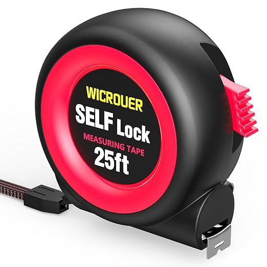 Gifts for Dad, Dad Gifts from Son Daughter, Tape Measure25FT Self-Locking, Steel Made Retractable Measurement, Imperial/Metric Scale, Easy to Read, Used for Architects, Carpenters, Handicrafts. (25FT)
