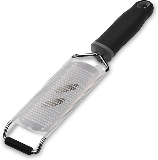 Stainless Steel Ultra Fine Cheese Grater Great for Hard Cheeses, Chocolate, Nutmeg, and Lemon Zest - EJKJ Kitchenware
