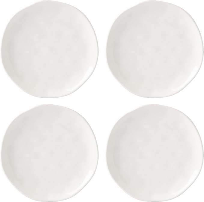 Lenox, White Bay Colors 4Pc Accent Plates, 3.90 LB