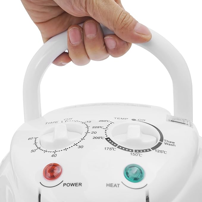 18QT Turbo Air Fryer Oven, Electric Convection Oven Roaster Steamer, Large Countertop Air Fryer Toaster Oven with Glass, 360° Viewable for Family & Party, Steam, Bake and Gril,1200W