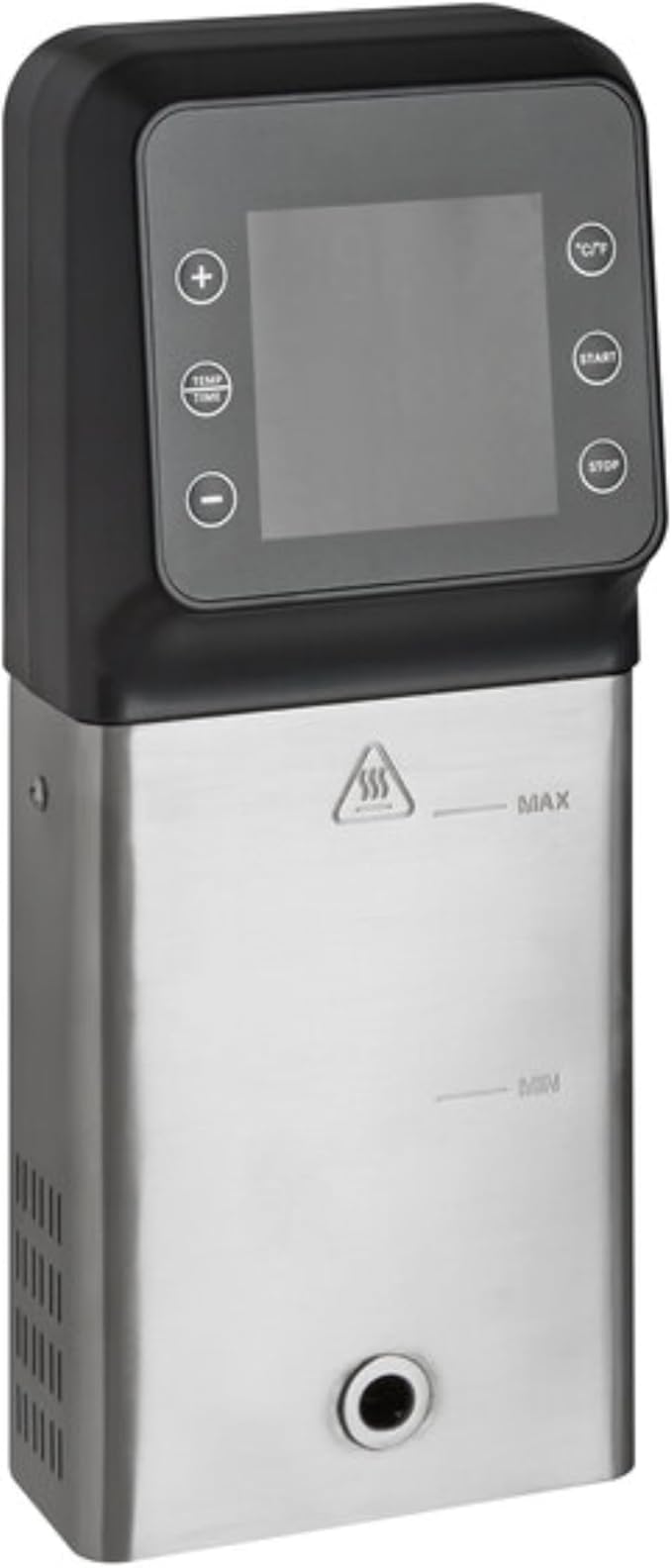 Sous Vide Immersion Circulator, 1200W, Stainless Steel, 10.5 Gallon Capacity, LCD Display, Temperature Control 75-210°F