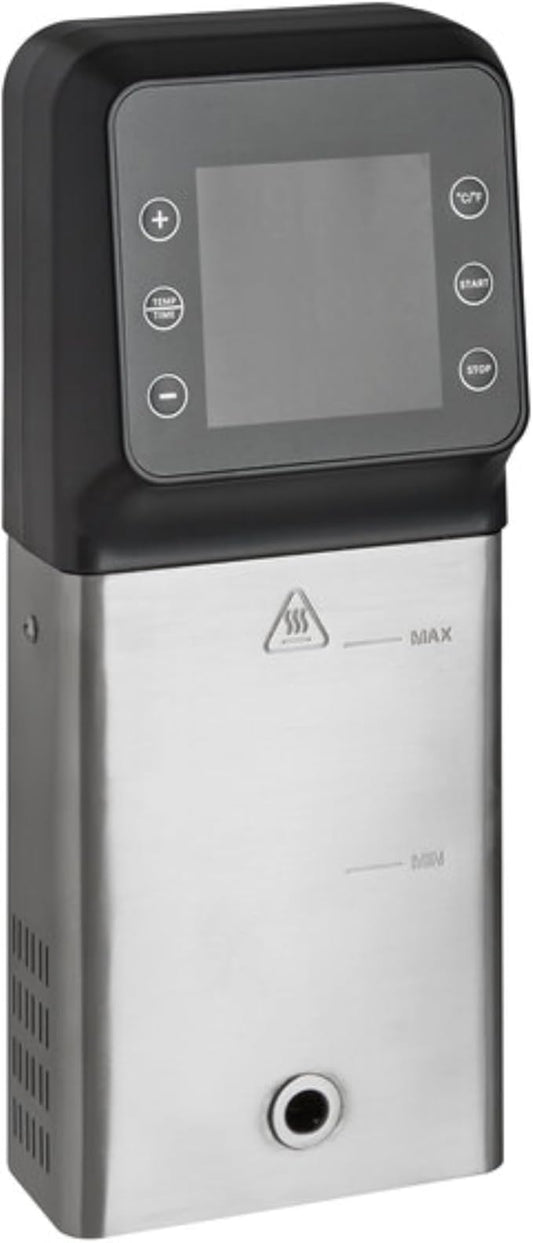 Sous Vide Immersion Circulator, 1200W, Stainless Steel, 10.5 Gallon Capacity, LCD Display, Temperature Control 75-210°F
