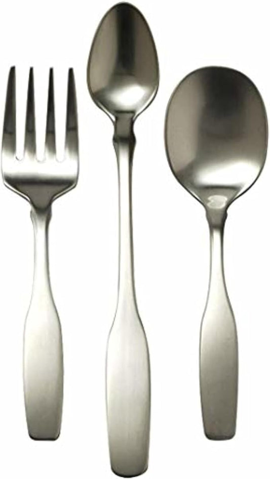 Oneida Paul Revere 3 Piece Fine Flatware Baby 18/10 Stainless Steel, Silverware Set