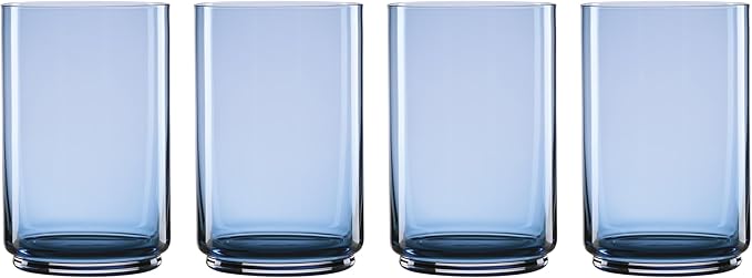 Lenox 897836 Tuscany Classics Stackable Coolers, Set Of 4, Blue