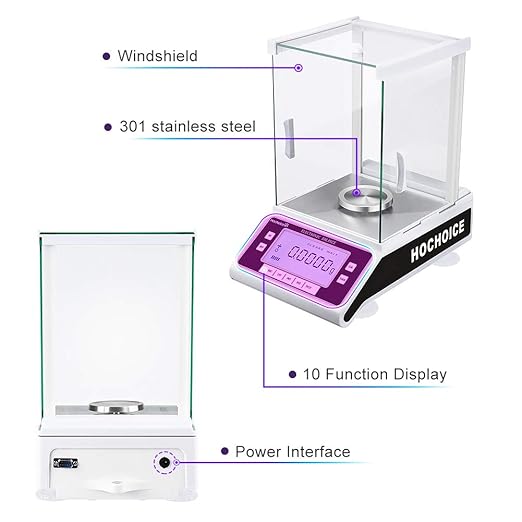 300g/0.1mgLab Scale 0.0001g| Analytical Electronic Balance Lab Precision Weighing Balance Scales Jewelry Scales Calibrated| High Accuracy Electromagnetic Force Sensor