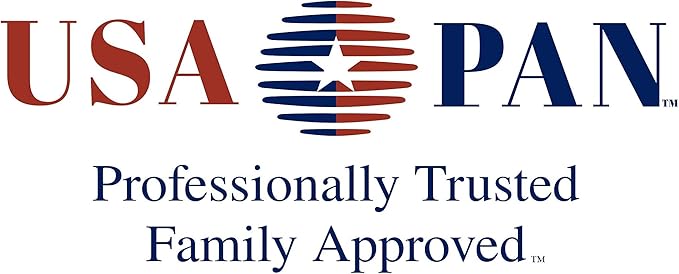 USA Pan Jelly Roll Baking Pan and Bakeable Cooling Rack, Nonstick Commercial Quality