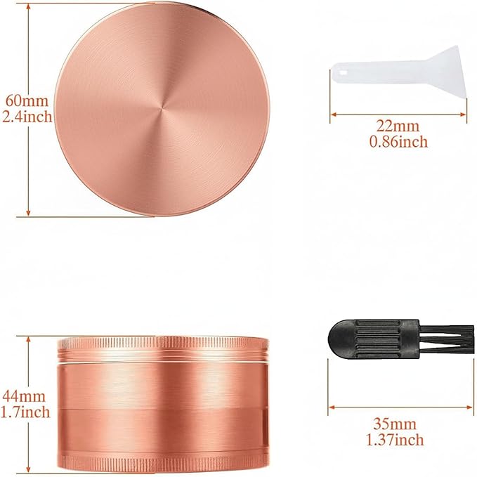 Spice Grinder 3 inch (Rose Gold)