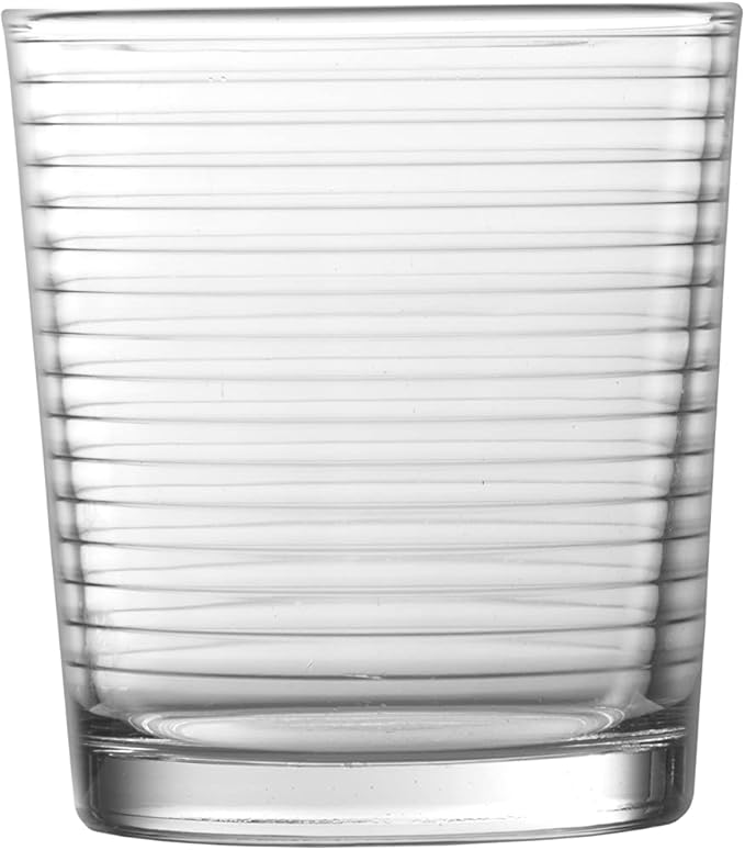 Fortessa Basics Arcade Everyday 12 Pack Set Glassware Great for: Mixed Drinks/Cocktails, Water, Juice, Iced Tea, Soft Drinks., Double Old Fashioned/Rocks, 13 Ounce