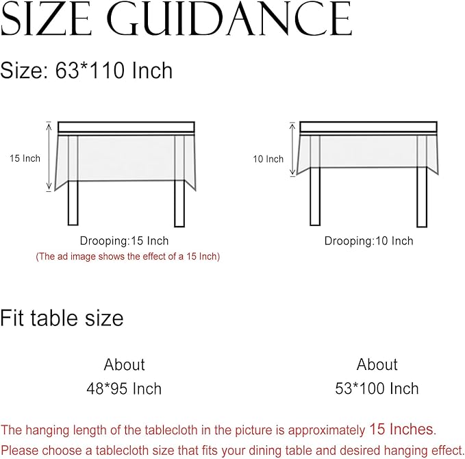 French Tablecloth for Rectangle Tables,Linen Table Cloth with Flowers and Birds Pattern,Heavy Durable Table Cover for Dining Thanksgiving Kitchen Decor Party Banquet Christmas,63"*110"