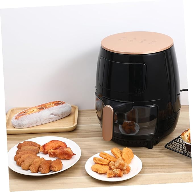 Large Capacity Electric Air Fryer Oven with Non-stick Basket Healthy Cooking Multiple Modes Safe Overheat Protection Digital Display for Family Home Use North America Plug
