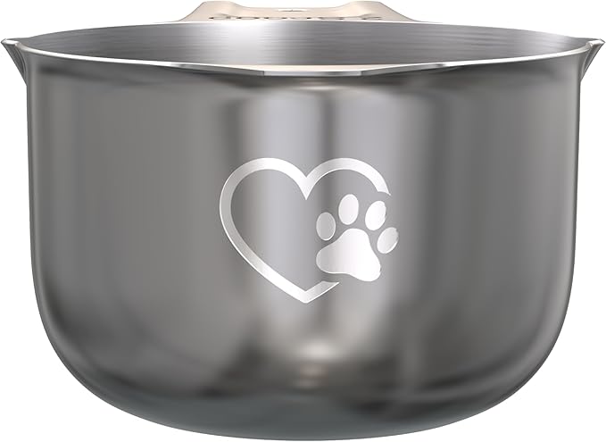 Color Up 2 Scoop (2 Cup / 480 ml) Stainless Steel Pet Food Measuring Scoop for Dogs, Cats, Rabbits & Birds – Dual Pour Spouts, Ergonomic Handle, Dishwasher Safe