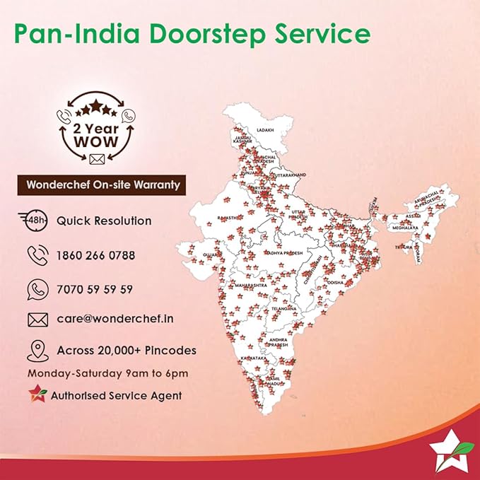 Wonderchef Chef Magic | All-in-One Kitchen Robot for Indian & International Cuisine | Automatic Chopping, Sautéing, Stirring, Kneading... | Mobile App | Recipes by Chef Sanjeev Kapoor | 2 Yr Warranty