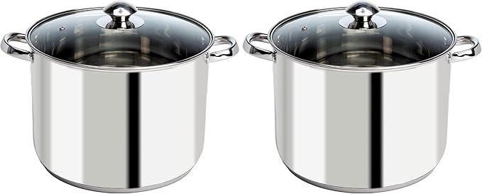 Ecolution Stainless Steel, 8-Quart (Pack of 2)