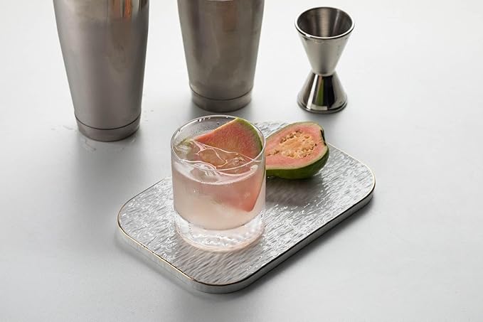 Professional Cocktail Shaker Set – 18/28oz Weighted Boston Shakers with Double Wall Jigger & Hawthorne Strainer | Heavy Duty Stainless Steel, Mirror Polished (Double Weighted)