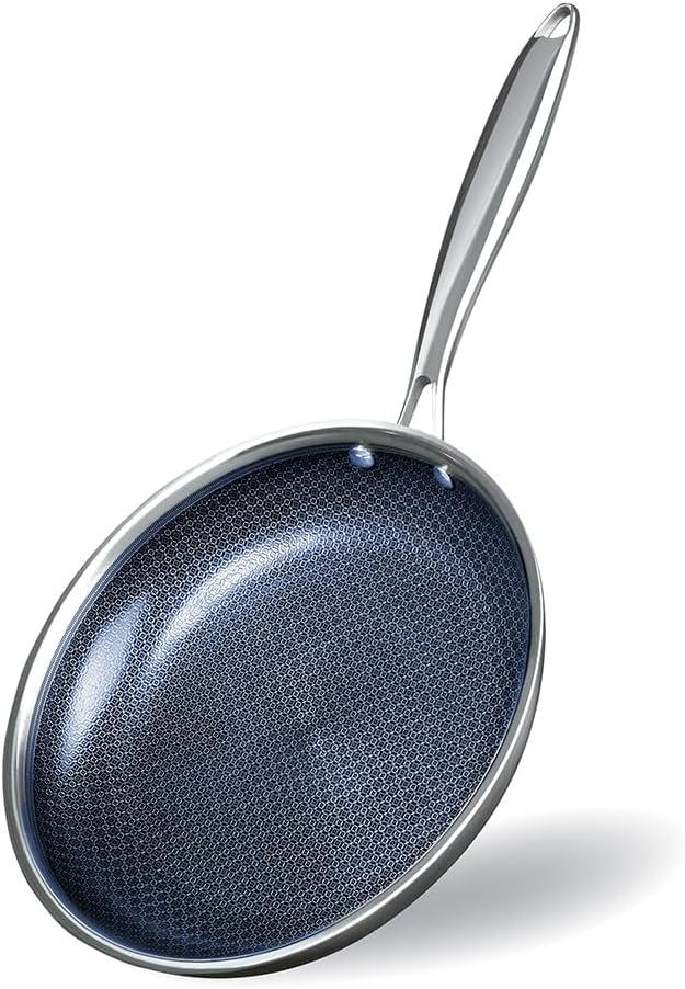 THE COOK'S COMPANY Non-Stick Frying Pan - Premium Skillet for Everyday Cooking, Nonstick Pan for Easy Cleanup, Durable Pan for Versatile Cooking Needs (Size: 8inch)