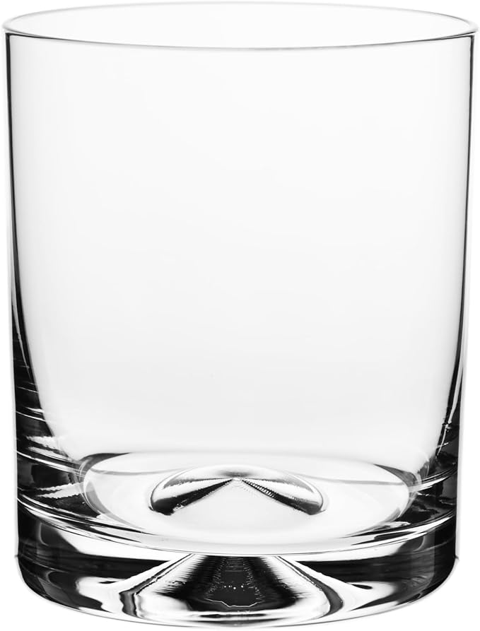Krosno Whisky Glasses | Set of 6 | 11.8 oz | Mixology Collection | Drinking Glasses Cocktail Glasses | Home, Restaurants and Kitchen Set | Dishwasher Safe Glass Cup