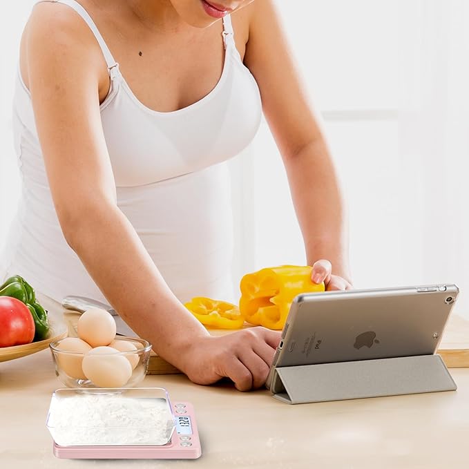 Fuzion Digital Scale .01 Gram Accuracy, 500g Mini Food Scales for Small Jewelry, Gold, Herb, Spice - Weight Gram and Oz