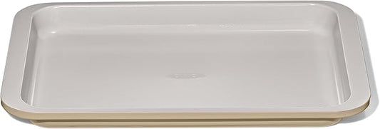 OXO Good Grips Non-Stick Pro Ceramic Coated Metal Bakeware Quarter Sheet Pan – Biscuit