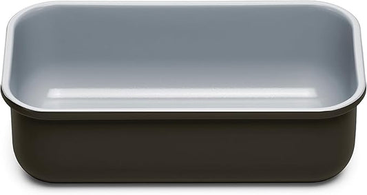 Caraway Non-Stick Ceramic 1 lb Loaf Pan - Naturally Slick Ceramic Coating - Non-Toxic, PTFE & PFOA Free - Perfect for Pound Cakes, Breads, & More - Black