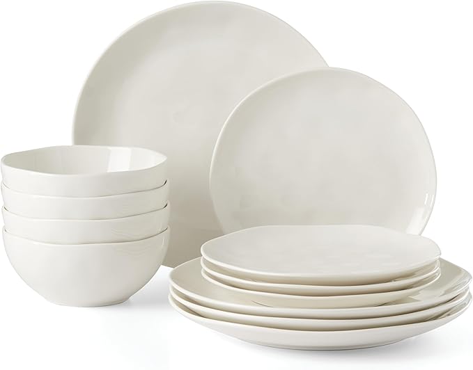 Lenox, White Bay Colors 12Pc Set, 16.15 LB
