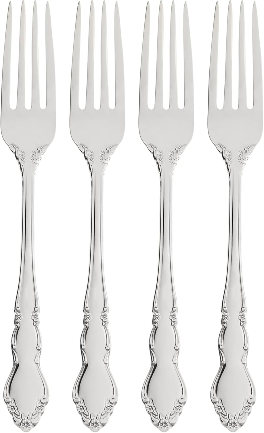 Oneida 2766004G Dover Fine Flatware Dinner Forks, Set Of 4