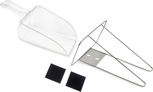 Darware Commercial Ice Scoop with Metal Holder, 7-Cup Capacity (58 Fluid Oz.)