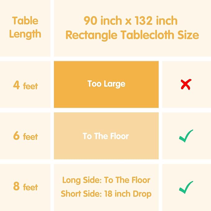 BRILLMAX 6 Pack Black Tablecloths for 6 Foot Rectangle Tables 90 x 132 Inch - 6ft Rectangular Bulk Linen Polyester Fabric Washable Cloth Cover for Wedding Reception Banquet Birthday Party