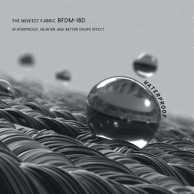 BALCONY & FALCON Round Tablecloth Washable Wrinkle Resistant and Water Proof Table Cloth Decorative Linen Fabric Tablecloths for Dining Party Kitchen Wedding Outdoor Use(Charcoal Grey, 70" Round)