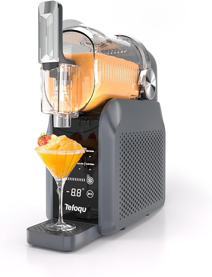 Slushie Machine, 88oz Frozen Drink Maker with 7 Preset Programs, No Ice Required for Frozen Margaritas, Slushies, Frappés and Milkshakes