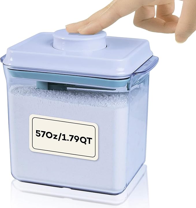 Bop Top | Airtight Meal Prep Containers with Lids | Food Storage Container Sets | Snack and Overnight Oats Fridge Organizer | Pantry and Kitchen Organization