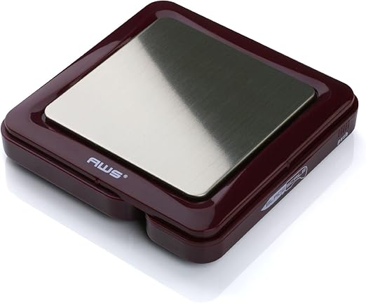 Blade Series - Digital Precision Pocket Weight Scale - Lightweight 650G X 0.1 G - (Red) - AMERICAN WEIGH SCALES