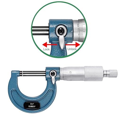 HDLNKAK Dial Caliper 0.001” / Micrometer 0.001” and Stainless Steel Ruler, Precision Caliper with Watch 0-6" Range, 0-1" Alloy Precision Micrometer Mechanical Toolkit Set