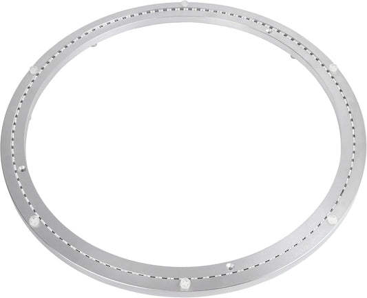 20 Inch Lazy Susan Bearing Aluminum Alloy Rotating Turntable, Non - Slip Mute Metal Bearing Swivel Plate Hardware for Dining and Workbench,660 Pounds Capacity