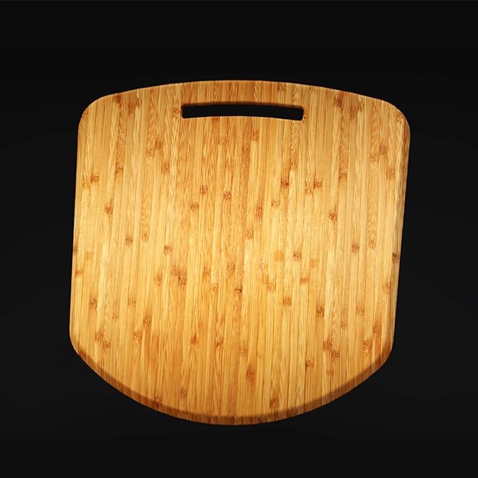 HALO Cook & Serve Pizza Kit | Premium Stainless-Steel Peel | Mezzaluna Style Pizza Cutter | Bamboo Cutting Boards | Quality Pizza Tongs