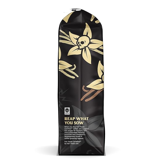 DEATH WISH COFFEE - Vanilla Ground Coffee (14 oz)