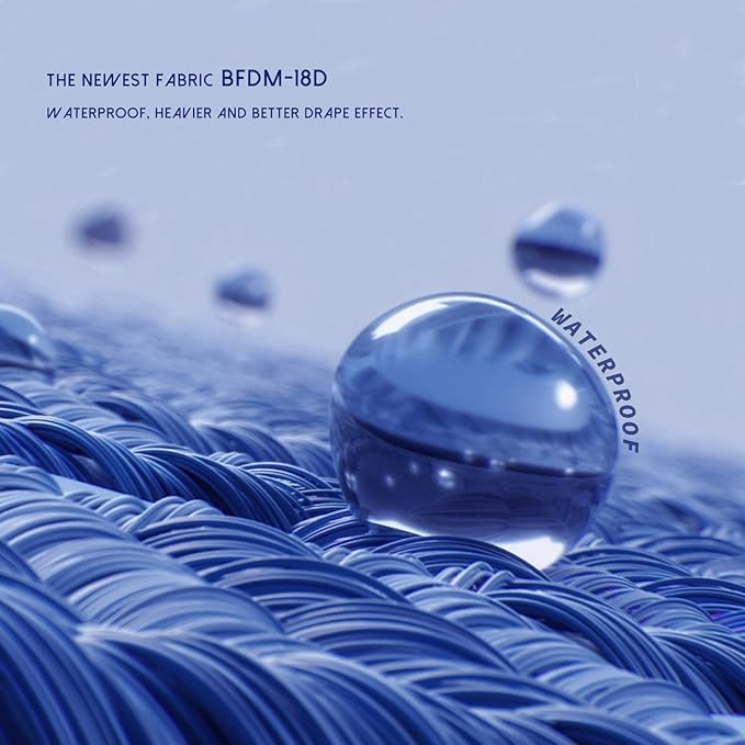 BALCONY & FALCON Rectangle Tablecloth Washable Wrinkle Resistant and Water Proof Table Cloth Decorative Linen Fabric Tablecloths for Dining Parties Kitchen Wedding and Outdoor Use (Navy Blue, 47x63)