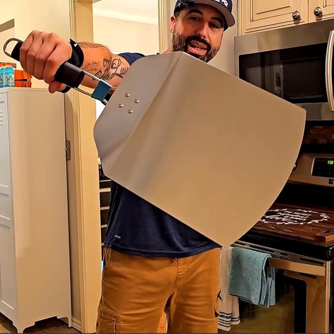 Pizza Peels,pizza peels metal,pizza steel for oven，pizza paddle。Essential Kitchen Tools for Making Perfect Pizza Crust，Pizza Peels。