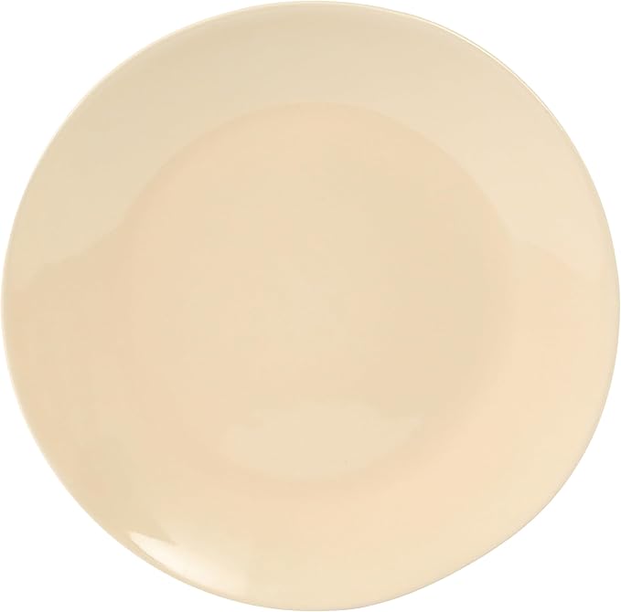Bloomhouse Montecito Breeze 16 Piece (Service for 4) Double Plates and Bowls Stoneware Reactive Glaze Dinnerware Set - Marble Dawn Cream