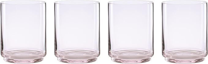 Lenox 897838 Tuscany Classics Stackable Tall Glasses, Set Of 4, Blush