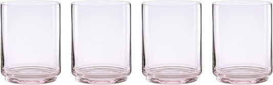 Lenox 897838 Tuscany Classics Stackable Tall Glasses, Set Of 4, Blush