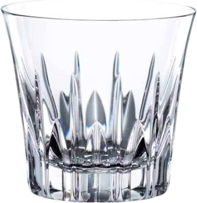 Nachtmann Classix Double Old-Fashioned Glass, Set of 4, 11-Ounce, Lowball Cocktail Glasses European-Made Crystal, Dishwasher Safe, Professional Quality Cocktail Glass Gift Set