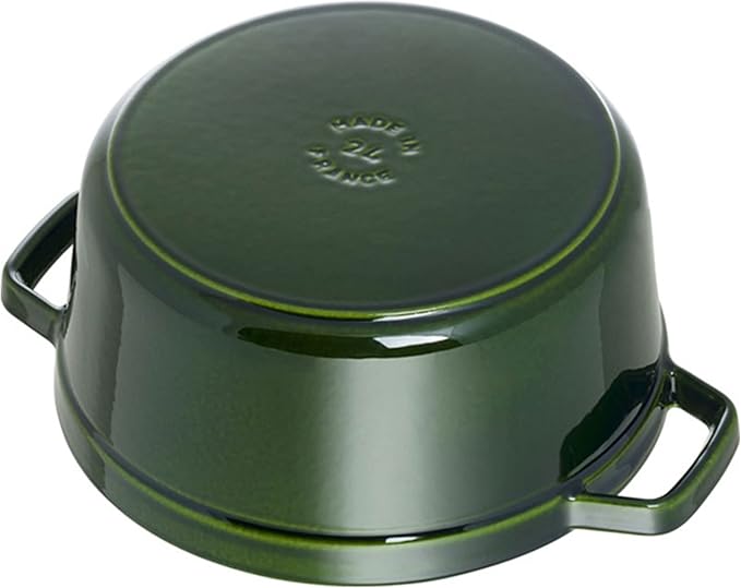 Staub Cast Iron Cocotte Made in France, 4-qt, Basil