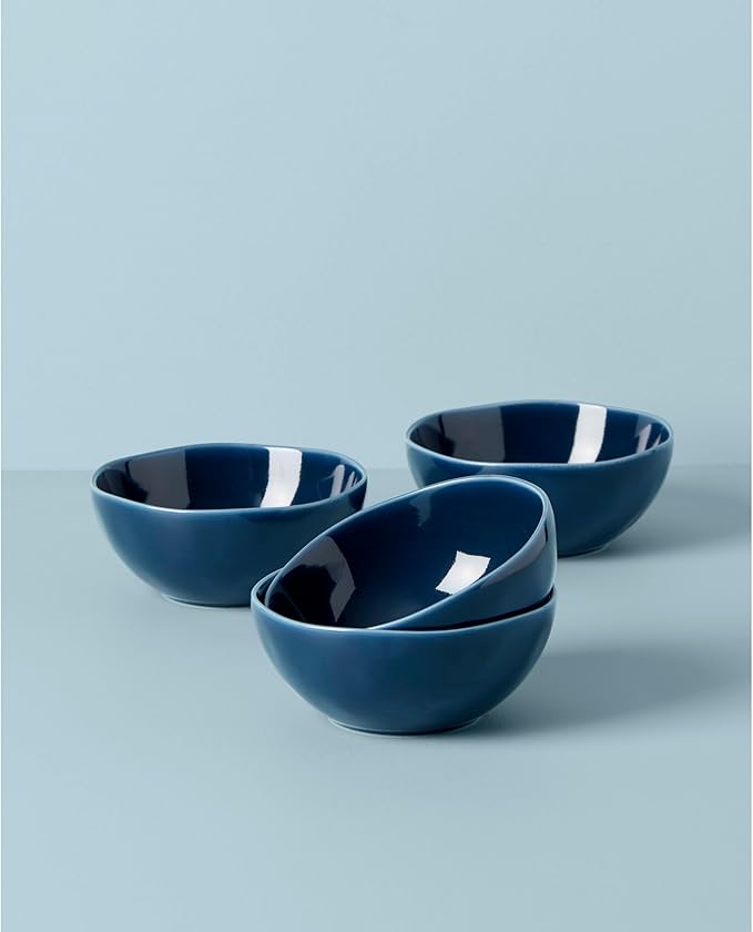 Lenox, Blue Bay Colors 4Pc All-Purpose Bowls, 4.15 LB