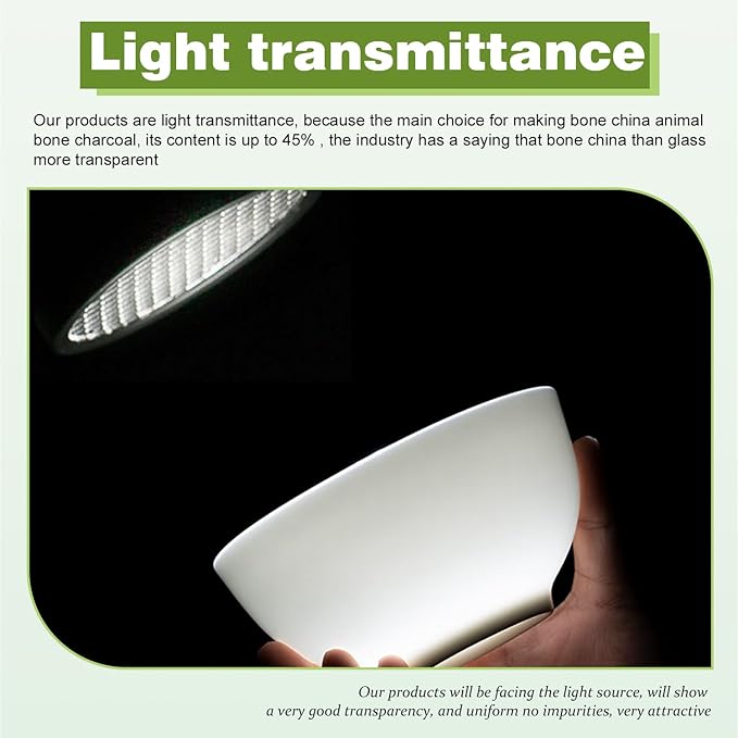 Yoshy 16-Piece White Bone China Dinnerware with Lightweight Durable Chip Resistant Design Service for 4